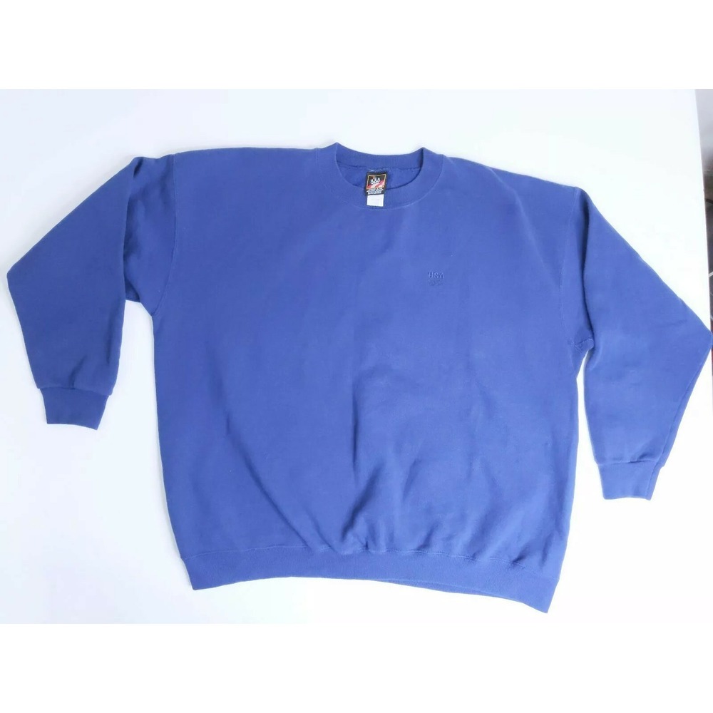 Vintage JC Penney USA Olympic Brand Men's‎ XXL Crewneck Sweatshirt Embroidered